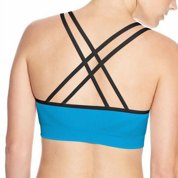 Seamless Bra Champion 2 PK white/Blue - Picture 3 of 7